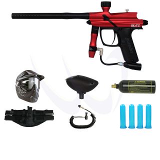 Azodin BLITZ Paintball Marker Gun   Red/Black   WTG Exclusive