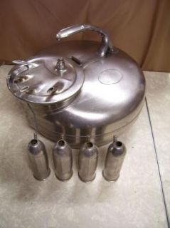 Babson Surge Stainless Steel Cow Goat Milker Milking