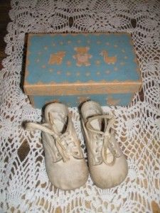 Baby Deer Shoes Original Box Nursery Graphics Children