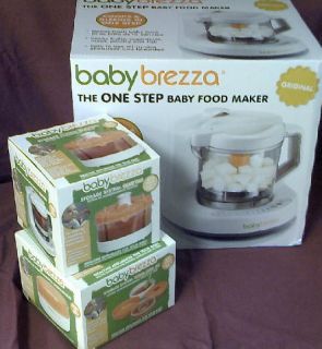 Brand New New Baby Brezza Food Maker with Food Storage Accesories