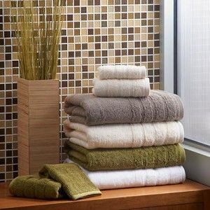   Made in Africa Towel Sets by 1888 Mills Ivory 6 Piece Towel Set