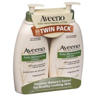 Aveeno Daily Moisturizing Lotion Twin Pack 36 FL Ounces