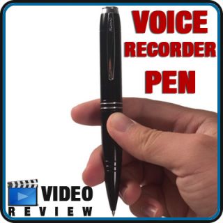142 Hour Digital Voice Recorder Pen Audio Spy Recording