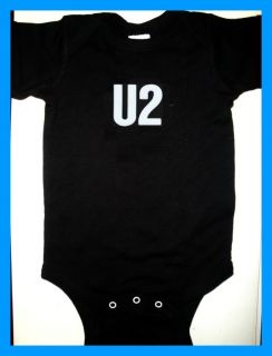 U2 Bono Infant Baby Onesie Rock 360 Tour T Shirt New