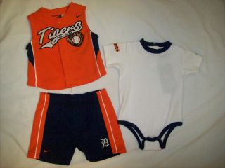   Tigers Baby Rodriguez Nike Future Fielder Jersey Creeper Shorts 6 9 mo