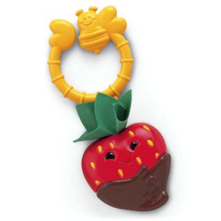 New Fisher Price Strawberry Teether Baby Girls Infant Toys