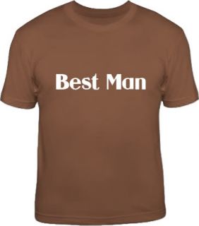 Best Man Wedding Stag Night Bachelor Party T Shirt