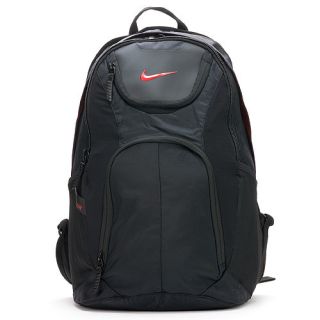 BN Nike Unisex Backpack Bookbag Red Nike Black BZ9390 010