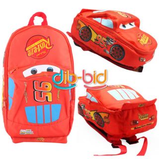   Bag for Red Lightning McQueen Pixar Backpack Kids Child Gift