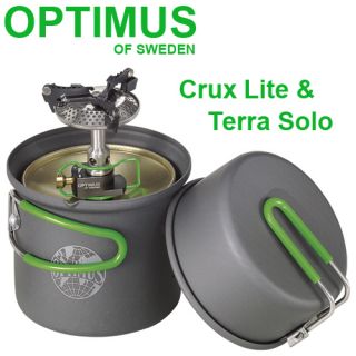   Crux Lite Stove & Terra Solo Cookset Backpacking Stove & Cookset NIB