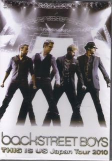 Backstreet Boys This Is US Live Japan Tour 2010 DVD Concert Cheap 