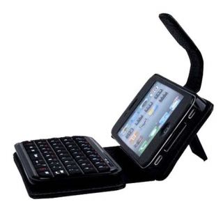   Mini wireless Bluetooth Keyboard Leather Case Cover for iPhone4 4S axp