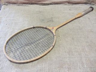 Vintage Champion Badminton Racket  Antique Racquet Tennis Sports Old 