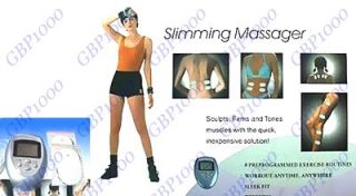 Slimming Massager Pulse Electrode Muscle Burn Fat Pain