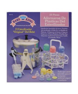 Features of Plastic Bottle Sterilizer Kit 25 Pcs the Original Baby 