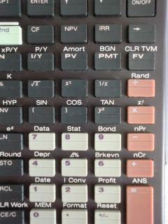 Texas Instruments Baii Ba II Plus Calculator w Manual 0033317071784 