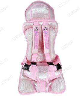New Pink Baby Child Infant Car Safety Seat Auto Thick Cushion 