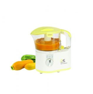 Kalorik Chopper Baby Food Maker 5 in 1 Processor steamer new yellow 