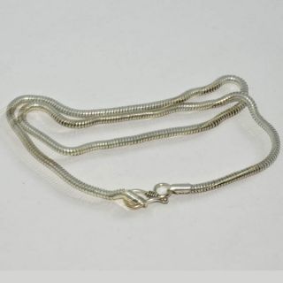   Marvelous with 925 Silver Filled Snake Bali Chain 16 NF 196108