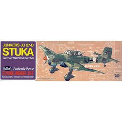 Balsa Wood Airplane Model Guillows Ju 87B Stuka