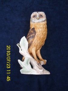 1969 Goebel Barn Owl Figurine No CV112 Signed Bachman