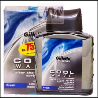 Gillette Series After Shave Splash Lotion Cool Wave Masculine 