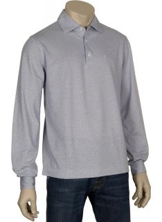 Ballantyne Italy Slim Cotton Long Sleeve Polo Shirt XXL