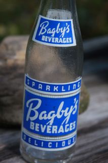 Bagbys Beverages ACL Soda Bottle Sedalia MO