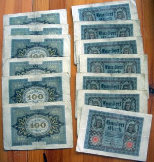 Wholesale 100 Used Germany 69 Bamberg Bank Note of 1920
