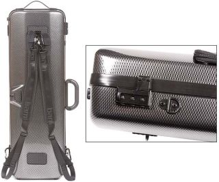 Bam France Hightech 4 4 Violin Case with Music Pocket and Silver 