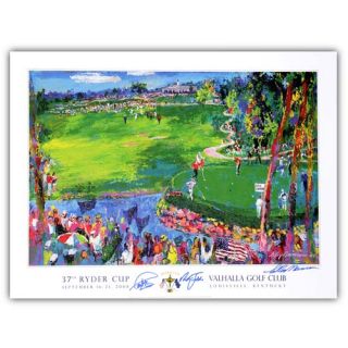 2008 Ryder Cup Captains Edition Triple Signed Print