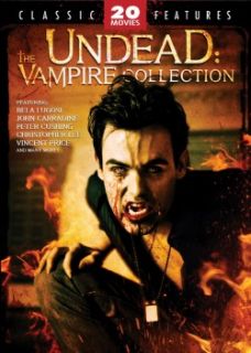 Undead 20 Vampire Movies Lugosi Lee Price 4DVDS New 683904508188 