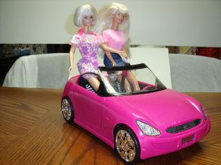  Barbie Doll Glam Convertible Pink Car Fashion Vehicle A 2 Barbie 
