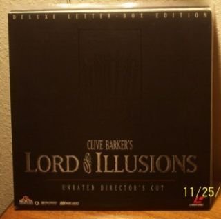   of Illusions 95 Laserdisc LD lb AC 3 Dirs Cut Scott Bakula