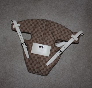 Gucci GG Logo Monogram Baby Carrier Sling Bjorn