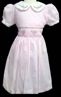 Wholesale 7 PC Just Darling Collection Hand Smocked Dresses Sizes 2 6X 
