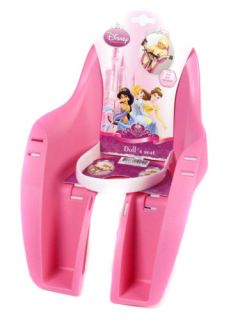 Cycle Bike Disney Princess Baby Dolls Dolly Carrier Seat Pink