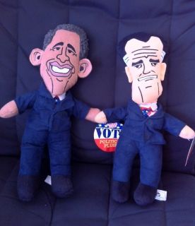 Barack Obama Political Plush Figure Stuffed Caricature Cartoon Sugar 
