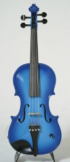 Barcus Berry BAR AEVB Vibrato AE Acoustic Electric Blue Violin