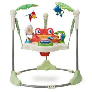   Rainforest Jumperoo Activity Gym Baby Jumper Play Toy Musical