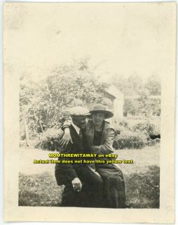 1919 Photo Wisconsin Wi Baraboo Capt Herbert Prange Reunited with Wife 
