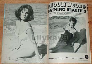 James Dean Elizabeth Taylor Swimsuit Rita Hayworth Bathing Beauties 