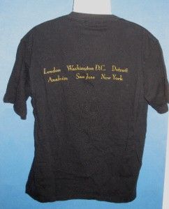 Barbra Streisand T Shirt Tee Shirt The Concert 1994 Tour Black 6 