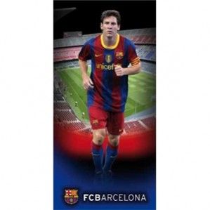 barcelona fc messi towel free 1st class uk delivery £ 20 95 official 