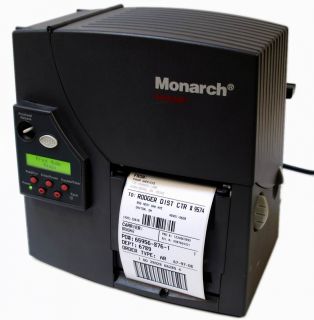 Paxar Monarch 9825 M09825 Thermal Barcode Tag Printer