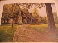 Cabin on The Hill 483 500 Print Fred Thrasher Bardstown