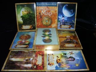   BRAND NEW THE ENCHANTED MAP CARDS & BOOK ORACLE COLETTE BARON REID