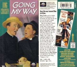 VHS Going My Way Bing Crosby Barry Fitzgerald
