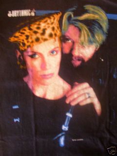 1989 Vintage Eurythmics Rock Band Shirt Annie Lennox