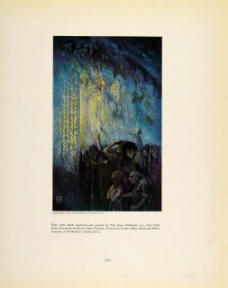 1913 Print Fairy Gossamer Wings Spencer Baird Nichols   ORIGINAL
